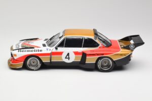 BMW 3.5 CSL E9 Gruppe 5 #4 J. Fitzpatrick / T. Walkinshaw Silverstone Winner 1976 Minichamps 1:18 180762004 Metall - pilt 4/8