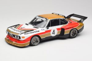 BMW 3.5 CSL E9 Gruppe 5 #4 J. Fitzpatrick / T. Walkinshaw Silverstone Winner 1976 Minichamps 1:18 180762004 Metall
