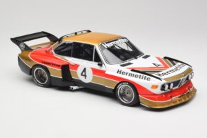 BMW 3.5 CSL E9 Gruppe 5 #4 J. Fitzpatrick / T. Walkinshaw Silverstone Winner 1976 Minichamps 1:18 180762004 Metall - pilt 6/8