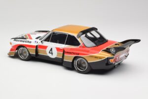 BMW 3.5 CSL E9 Gruppe 5 #4 J. Fitzpatrick / T. Walkinshaw Silverstone Winner 1976 Minichamps 1:18 180762004 Metall - pilt 7/8