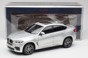 BMW X6 M F86 Hõbedane Norev 1:18 183200 Metall - pilt 8/8