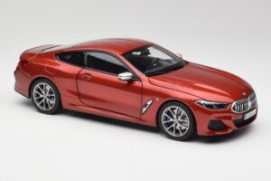BMW M850i G15 Oranž Metallic Norev 1:18 183285 Metall - pilt 6/8