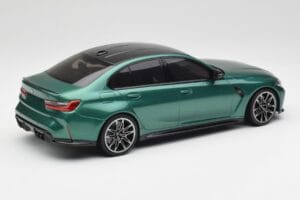 BMW M3 G80 Isle of Man Green Minichamps 1:18 155020200 Metall - pilt 2/6