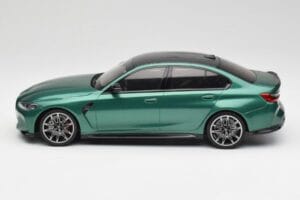 BMW M3 G80 Isle of Man Green Minichamps 1:18 155020200 Metall - pilt 3/6