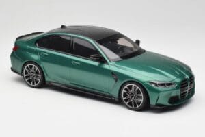 BMW M3 G80 Isle of Man Green Minichamps 1:18 155020200 Metall - pilt 4/6
