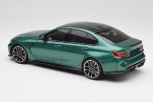 BMW M3 G80 Isle of Man Green Minichamps 1:18 155020200 Metall - pilt 5/6