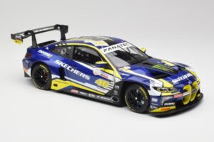 BMW M4 GT3 G82 #46 A. Farfus / V. Rossi Team WRT 24 Hours of Spa 2023 Minichamps 1:18 113232646 Metall - pilt 6/8