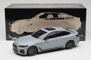 BMW i4 G26 Grey Metallic Minichamps 1:18 110023010 Metall - pilt 8/8