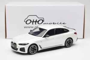 BMW i4 M50 G26 Mineral Valge Metallik Otto 1:18 OT1074 Vaik - pilt 6/6