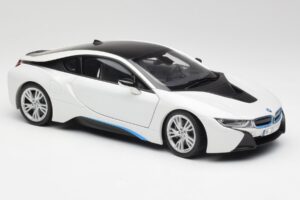 BMW i8 Crystal Valge Paragon 1:18 80432336841 Metall - pilt 6/8