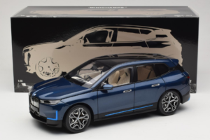 BMW iX Blue Metallic Minichamps 1:18 110023100 Metall - pilt 8/8
