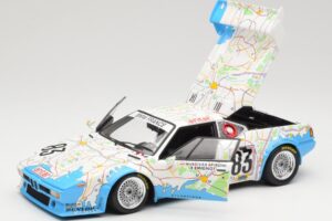 BMW M1 #83 D. Quester / D. Pironi / M. Mignot 24 Hours of Le Mans 1980 Minichamps 1:18 80430137893 Metall - pilt 2/8