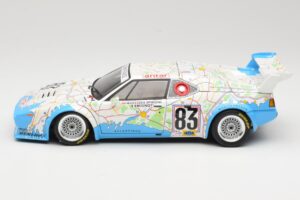 BMW M1 #83 D. Quester / D. Pironi / M. Mignot 24 Hours of Le Mans 1980 Minichamps 1:18 80430137893 Metall - pilt 4/8