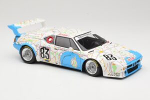 BMW M1 #83 D. Quester / D. Pironi / M. Mignot 24 Hours of Le Mans 1980 Minichamps 1:18 80430137893 Metall - pilt 6/8
