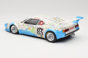 BMW M1 #83 D. Quester / D. Pironi / M. Mignot 24 Hours of Le Mans 1980 Minichamps 1:18 80430137893 Metall - pilt 7/8