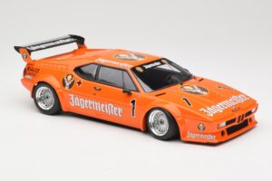 BMW M1 Auto Maass Jagermeister #1 B. König DRT Wunstorf 1982 Minichamps 1:18 155822901 Metall - pilt 4/6