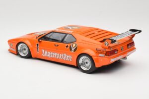 BMW M1 Auto Maass Jagermeister #1 B. König DRT Wunstorf 1982 Minichamps 1:18 155822901 Metall - pilt 5/6