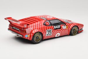 BMW M1 BASF GS Sport #35 H-J. Stuck / H. Heyer 6 Hours of Silverstone 1981 Minichamps 1:18 155812935 Metall - pilt 2/6
