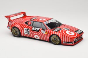 BMW M1 BASF GS Sport #35 H-J. Stuck / H. Heyer 6 Hours of Silverstone 1981 Minichamps 1:18 155812935 Metall - pilt 4/6