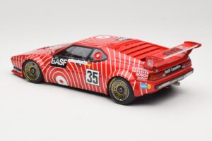 BMW M1 BASF GS Sport #35 H-J. Stuck / H. Heyer 6 Hours of Silverstone 1981 Minichamps 1:18 155812935 Metall - pilt 5/6