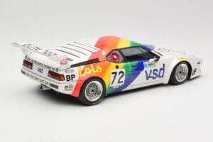 BMW M1 #72 BMW France Zol Auto B. Rousselot / J. Servanin 24 Hours of Le Mans 1981 Minichamps 1:18 180812972 Metall - pilt 3/8