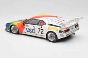 BMW M1 #72 BMW France Zol Auto B. Rousselot / J. Servanin 24 Hours of Le Mans 1981 Minichamps 1:18 180812972 Metall - pilt 7/8