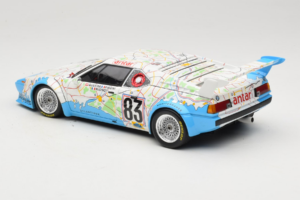 BMW M1 Carte de France #83 D. Pironi / D. Quester 24 Hours of Le Mans 1980 Minichamps 1:18 180802983 Metall - pilt 7/8