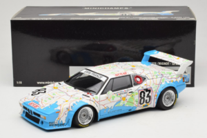 BMW M1 Carte de France #83 D. Pironi / D. Quester 24 Hours of Le Mans 1980 Minichamps 1:18 180802983 Metall - pilt 8/8