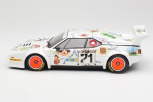 BMW M1 #83 Danner Bayern C. Danner / L. Oberndorfer 24 Hours of Le Mans 1981 Minichamps 1:18 80430306592 Metall - pilt 4/8
