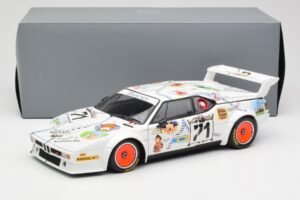BMW M1 #83 Danner Bayern C. Danner / L. Oberndorfer 24 Hours of Le Mans 1981 Minichamps 1:18 80430306592 Metall - pilt 8/8