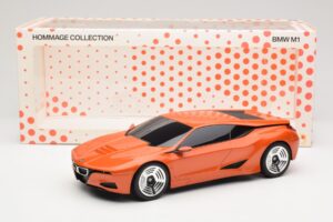 BMW M1 Hommage Orange Metallic Norev 1:18 80432413752 Metall - pilt 6/6