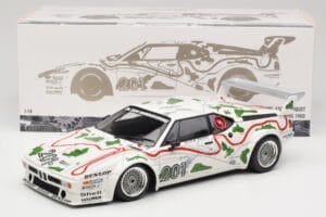 BMW M1 Procar #201 BMW Motorsport H. Stuck / N. Piquet 1000km Nürburgring 1980 Minichamps 1:18 180802901 Metall - pilt 8/8