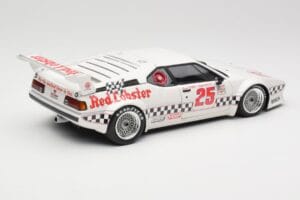 BMW M1 #25 Red Lobster D. Cowart / K. Miller LA Times GP Riverside 1981 Minichamps 1:18 180812925 Metall - pilt 3/8