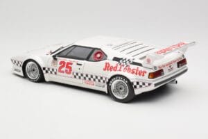 BMW M1 #25 Red Lobster D. Cowart / K. Miller LA Times GP Riverside 1981 Minichamps 1:18 180812925 Metall - pilt 5/8
