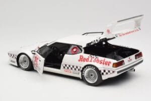 BMW M1 #25 Red Lobster D. Cowart / K. Miller LA Times GP Riverside 1981 Minichamps 1:18 180812925 Metall - pilt 7/8
