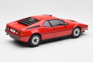 BMW M1 Punane Norev 1:18 183220 Metall - pilt 3/8