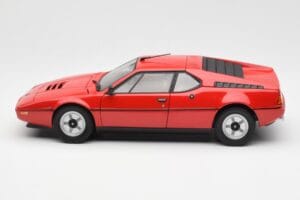 BMW M1 Punane Norev 1:18 183220 Metall - pilt 4/8