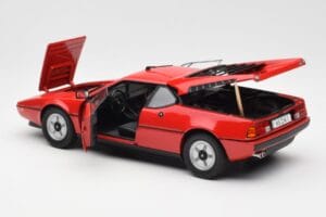 BMW M1 Punane Norev 1:18 183220 Metall - pilt 5/8