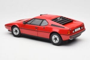 BMW M1 Punane Norev 1:18 183220 Metall - pilt 7/8