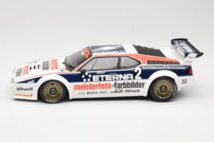 BMW M1 Schnitzer #2 H-J. Stuck Winner Deutsche Automobil Rennsport Trophy Zolder 1982 Minichamps 1:18 155822902 Metall - pilt 3/6