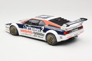 BMW M1 Schnitzer #2 H-J. Stuck Winner Deutsche Automobil Rennsport Trophy Zolder 1982 Minichamps 1:18 155822902 Metall - pilt 5/6