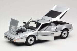 BMW M1 Hõbedane Metallik Norev 1:18 183226 Metall - pilt 2/8