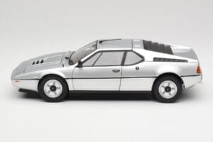 BMW M1 Hõbedane Metallik Norev 1:18 183226 Metall - pilt 4/8