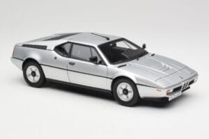 BMW M1 Hõbedane Metallik Norev 1:18 183226 Metall - pilt 6/8
