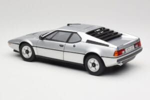 BMW M1 Hõbedane Metallik Norev 1:18 183226 Metall - pilt 7/8