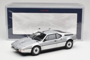 BMW M1 Hõbedane Metallik Norev 1:18 183226 Metall - pilt 8/8