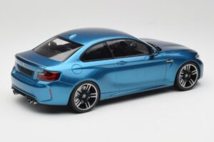 BMW M2 F87 Blue Metallic Minichamps 1:18 155026101 Metall - pilt 2/6