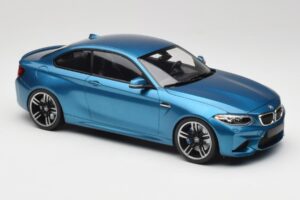 BMW M2 F87 Blue Metallic Minichamps 1:18 155026101 Metall - pilt 4/6