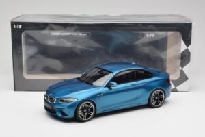 BMW M2 F87 Blue Metallic Minichamps 1:18 155026101 Metall - pilt 6/6