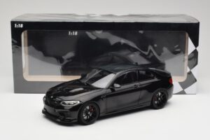 BMW M2 CS F87 Must Metallic mustade velgedega Minichamps 1:18 155021026 Metall - pilt 6/6